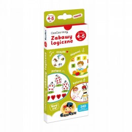 Książeczka zabawy logiczne dla dzieci od 4-5 lat