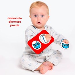 Puzzle kontrastowe - do pary
