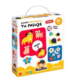 Puzzle kontrastowe - tu pasuje