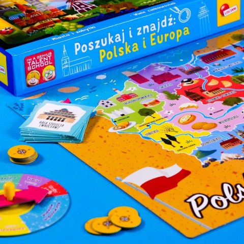 Gra im genius poszukaj i znajdź: polska i europa Gra im genius poszukaj i znajdź: polska i europa