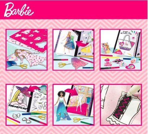 Zestaw kreatywny barbie fashion school Zestaw kreatywny barbie fashion school