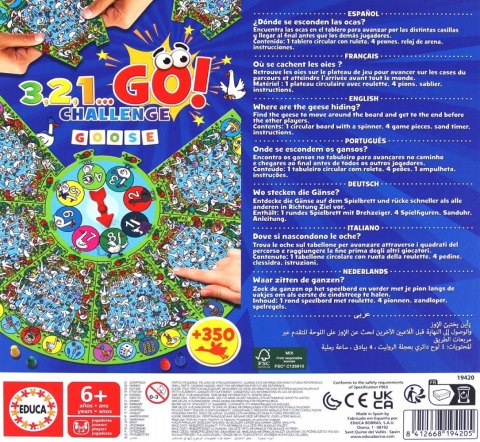 Gra 3, 2, 1... start! (wyzwanie gęś) Gra 3, 2, 1... start! (wyzwanie gęś)