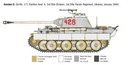 Model plastikowy sd.kfz.171 panther ausf. a 1/35