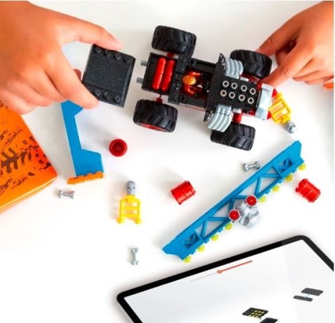 Klocki hot wheels monster trucks bone shaker kaskaderska sztuczka Klocki hot wheels monster trucks bone shaker kaskaderska sztuczka