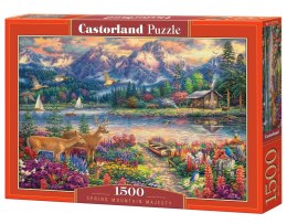 Puzzle 1500 elementów spring mountain majesty
