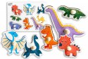 Układanka dinozaury