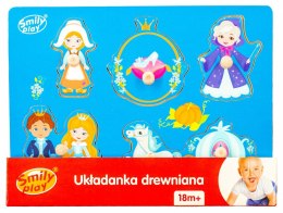 Układanka drewniana kopciuszek