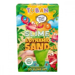 Zestaw diy slime i piasek dynamiczny xl