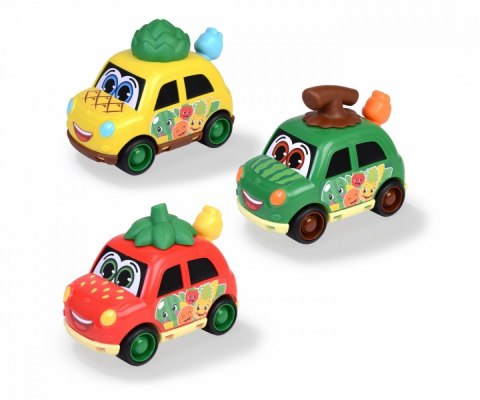 Samochód abc owocowy pojazd, 3 rodzaje 12 cm Samochód abc owocowy pojazd, 3 rodzaje 12 cm