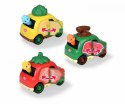 Samochód abc owocowy pojazd, 3 rodzaje 12 cm