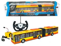 Autobus żółty r/c światło