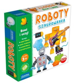 Gra roboty sznurowanka