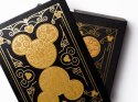 Karty black & gold mickey