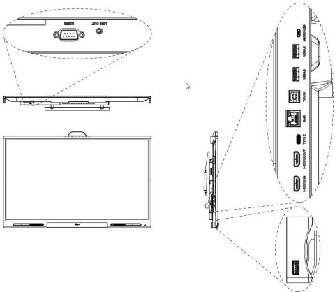 MONITOR TABLICA INTERAKTYWNA DAHUA LPH98-MC470-P