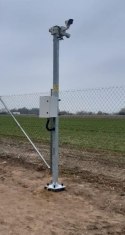 Słup ATS SKAMP1/3 pod montaż kamer CCTV