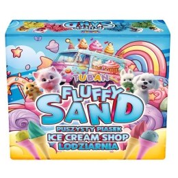 Piasek fluffy - zestaw lodziarnia
