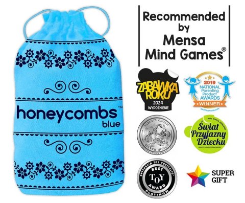 Gra honeycombs blue Gra honeycombs blue