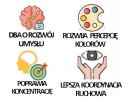 Diamentowa mozaika - dziewczynka z koniem