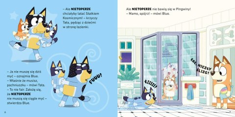 Książeczka bluey. dobranoc, owocowy nietoperzu. moja czytanka Książeczka bluey. dobranoc, owocowy nietoperzu. moja czytanka
