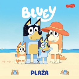 Książeczka bluey. plaża. moja czytanka