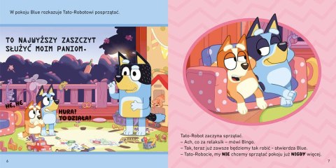 Książeczka bluey. tato-robot. moja czytanka Książeczka bluey. tato-robot. moja czytanka