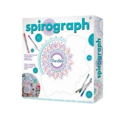 Zestaw kreatywny spirograf mandala Zestaw kreatywny spirograf mandala