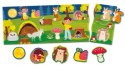 Układanka carotina baby puzzle panorama - las