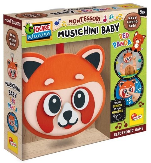 Zabawka montessori wood - muzyczna panda Zabawka montessori wood - muzyczna panda