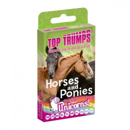Gra karciana top trumps konie, kucyki i jednorożce