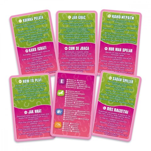 Gra karciana top trumps konie, kucyki i jednorożce Gra karciana top trumps konie, kucyki i jednorożce