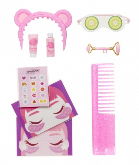 Lalka rainbow high junior pj party, bella pink Lalka rainbow high junior pj party, bella pink