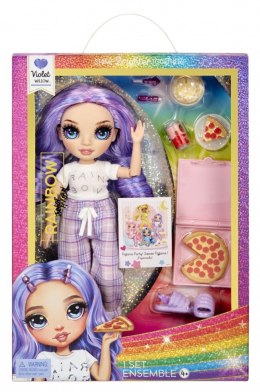 Lalka rainbow high junior pj party, violet purple