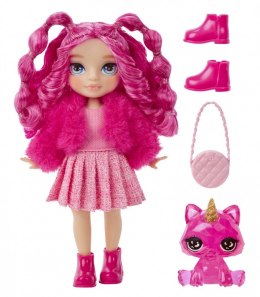 Lalka rainbow high littles, magenta