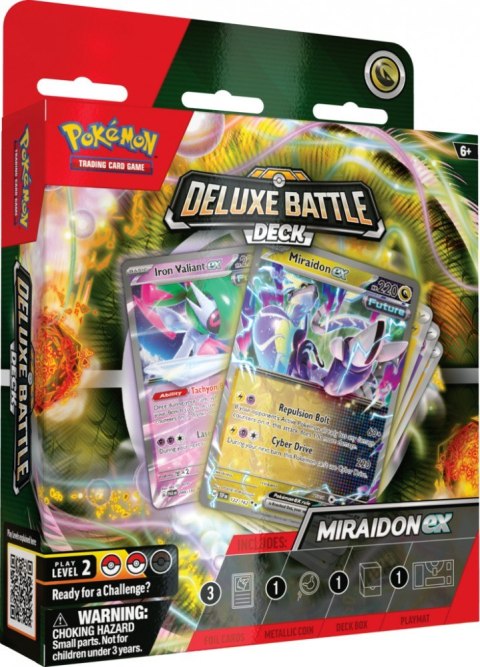 Karty deluxe battle deck miraidon ex Karty deluxe battle deck miraidon ex