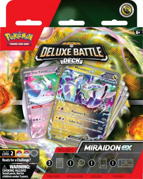 Karty deluxe battle deck miraidon ex Karty deluxe battle deck miraidon ex