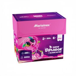 Klocki mini waffle - diplodok i kotek 280 elementów