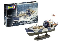 Model plastikowy statek kfk krieg sfischkutter 1/144