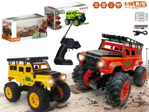 Auto r/c off road, światło, ładowanie usb Auto r/c off road, światło, ładowanie usb