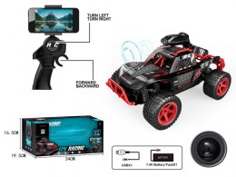 Auto r/c z kamerą, wi-fi, ładowanie usb