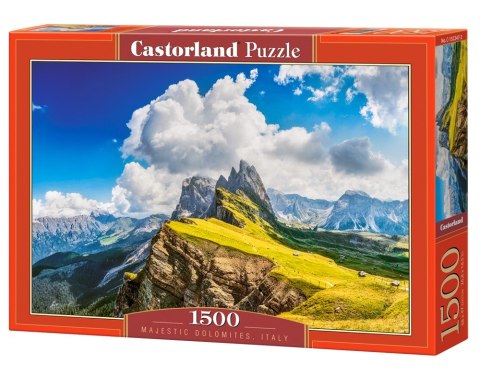 Puzzle 1500 elementów majestatyczne dolomity włochy Puzzle 1500 elementów majestatyczne dolomity włochy