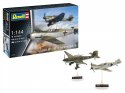 Model plastikowy samolot me bf109e & junkers ju87b 1/144