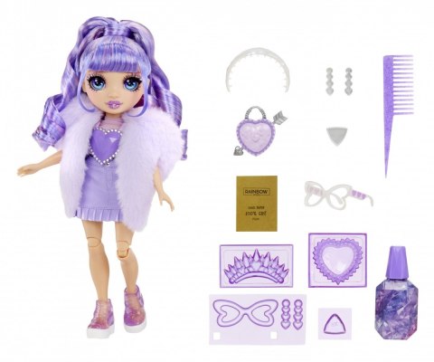 Lalka rainbow high creative crystals, violet Lalka rainbow high creative crystals, violet