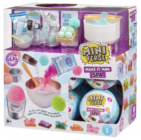 Figurki miniverse make it mini spa display 15 sztuk Figurki miniverse make it mini spa display 15 sztuk