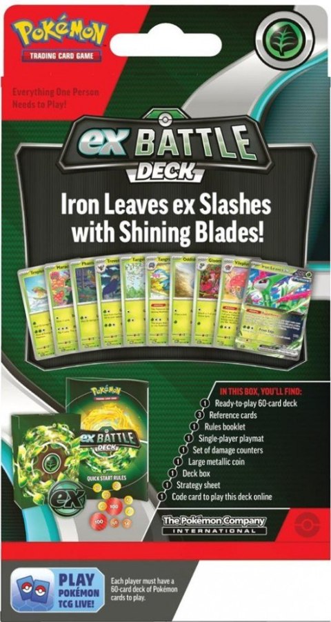 Karty tapu iron leaves ex battle deck Karty tapu iron leaves ex battle deck