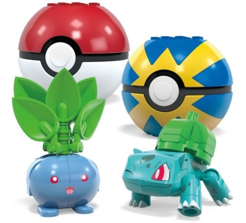 Klocki pokemon drużyna trawiastego Klocki pokemon drużyna trawiastego