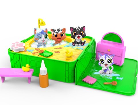 Figurki brudaski w kąpieli kotki zestaw jacuzzi Figurki brudaski w kąpieli kotki zestaw jacuzzi