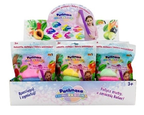 Masa plastyczna pachnąca chmurkolina 2x30g mix 12 sztuk display Masa plastyczna pachnąca chmurkolina 2x30g mix 12 sztuk display