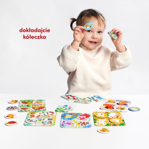 Puzzle myszka i przyjaciele Puzzle myszka i przyjaciele