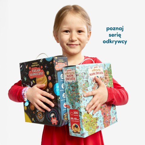 Puzzle odkrywcy - układ słoneczny 300 elementów Puzzle odkrywcy - układ słoneczny 300 elementów
