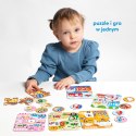 Puzzle pojazdy małe i duże